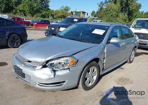 2015 Chevrolet Impala Limited Ls from USA, damaged, VIN 2G1WA5E36F1106479